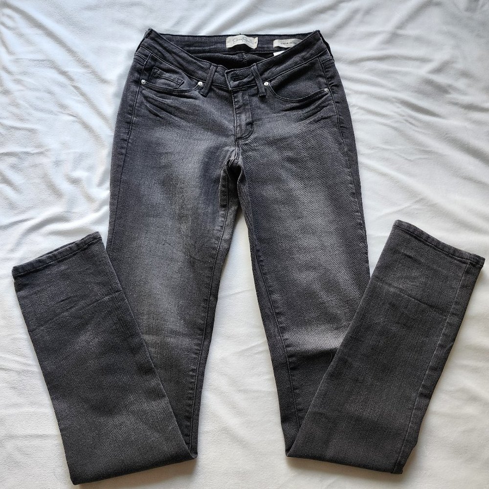 Jessica Simpson Skinny Jean- Color Dark Gray- Size 26